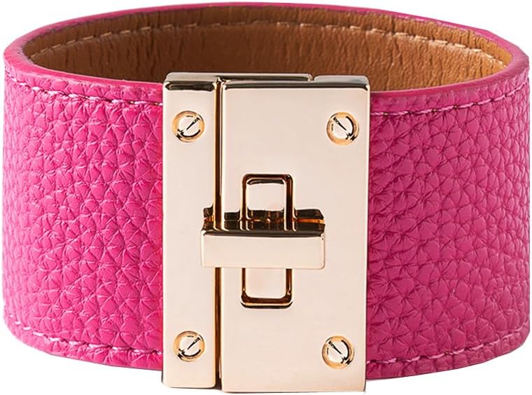 Rantanto Braid Leather Wrap Bracelet Trendy Stackable Crystal Cuff Boho Gold Heart Bracelet Jewelry Gift For Women - Image 1